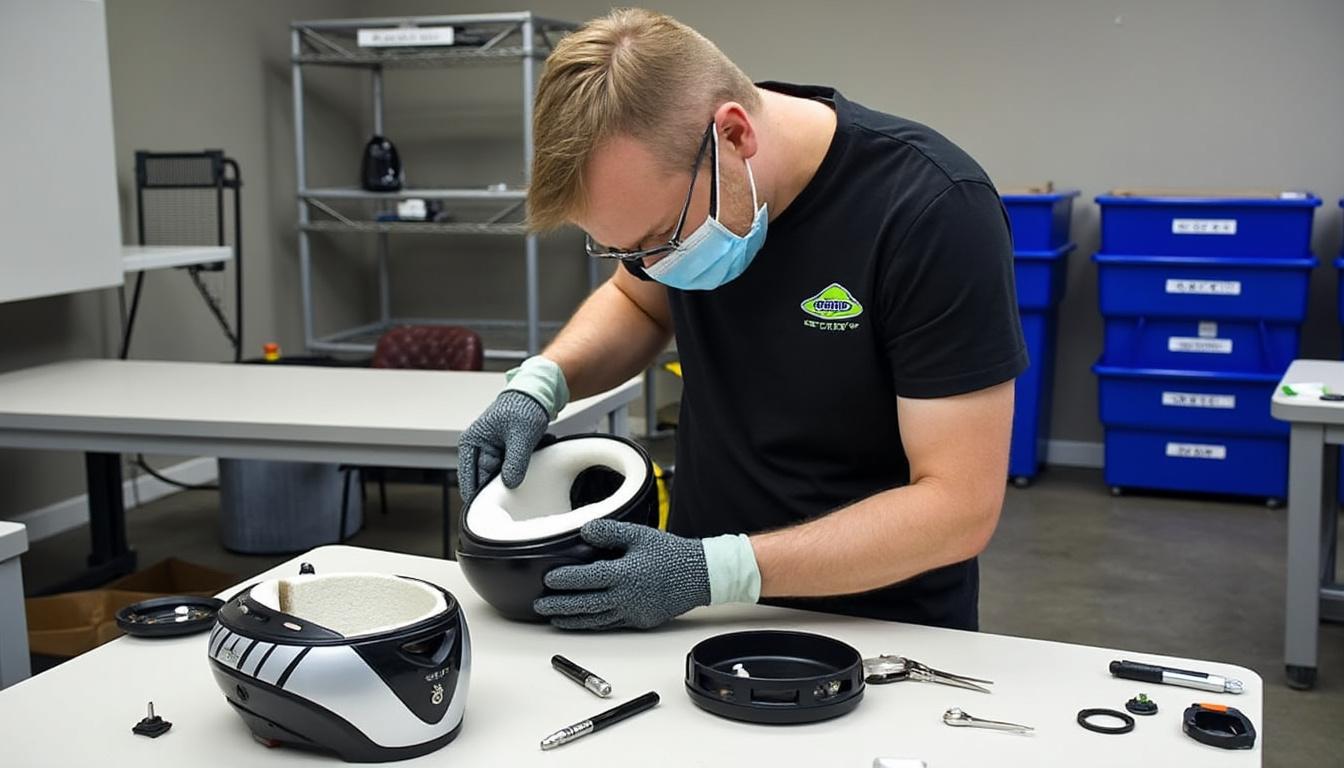 découvrez comment dainese agit pour la planète en mettant en place un programme de recyclage des casques de moto, contribuant ainsi à la protection de l'environnement et à l'économie circulaire.