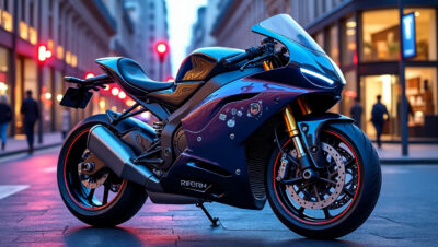 explorez cette moto révolutionnaire équipée de série d'un radar intelligent, issue d'une marque en plein essor sur le marché européen. innovation, sécurité et performance au rendez-vous !