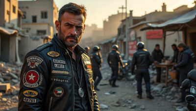 des membres d'un gang de motards anti-islamique américains assurent la sécurité dans des zones d'aide humanitaire à gaza, marquées par de récentes tragédies. découvrez les enjeux et les réactions autour de leur présence controversée.