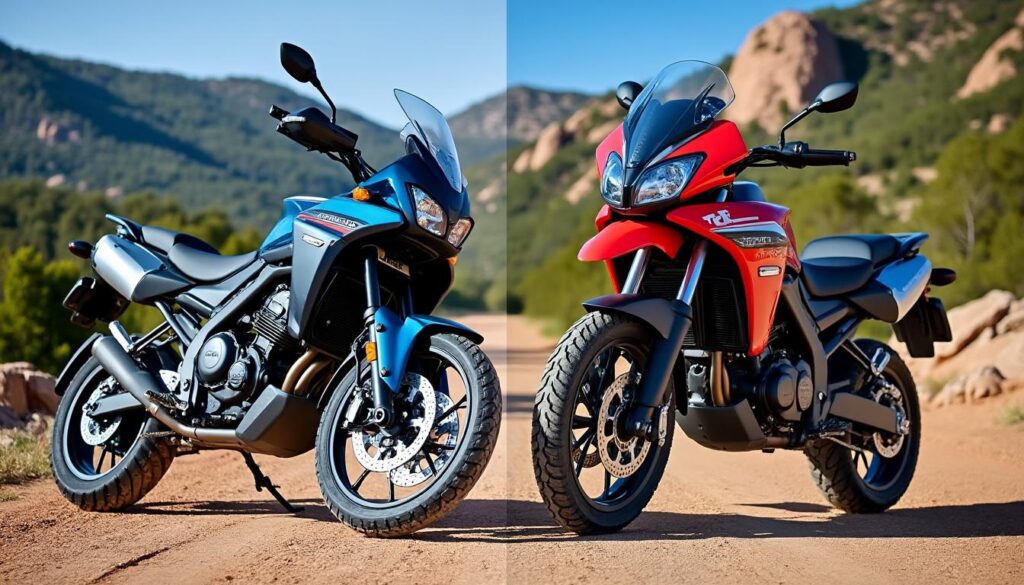 découvrez notre essai comparatif des enduros triumph tf 250-e et tf 450-e : performances, maniabilité et sensations de conduite analysées pour vous aider à choisir la moto idéale pour vos aventures tout-terrain.