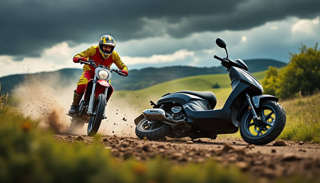 un pilote de moto-cross en fuite a causé un accident tragique impliquant un scooter en loire-atlantique, entraînant un décès. découvrez les détails de ce drame et l’enquête en cours.