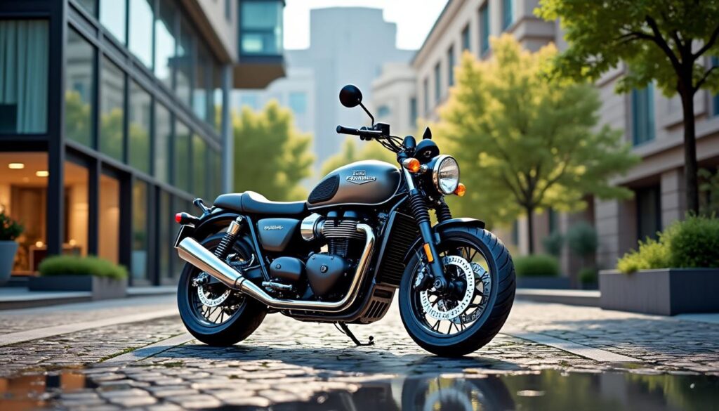 découvrez les nouveautés de la gamme triumph bonneville : profitez de systèmes d'assistance au pilotage améliorés pour une expérience de conduite plus sûre et agréable. dernières innovations et technologies au service des motards passionnés.
