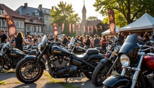 découvrez l'essence de la biker's solidarity week à marckolsheim : un événement unique réunissant passion pour la moto, concerts de rock enflammés et hommage à un riche héritage historique, dans une ambiance conviviale et solidaire.