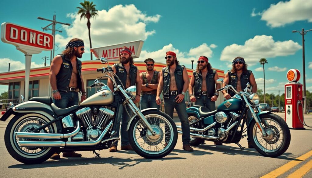 partez à la découverte de l’univers fascinant des bikers des années 60 : une immersion authentique dans leur culture, leurs motos emblématiques et l’esprit de liberté qui a marqué cette époque légendaire.