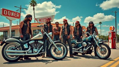partez à la découverte de l’univers fascinant des bikers des années 60 : une immersion authentique dans leur culture, leurs motos emblématiques et l’esprit de liberté qui a marqué cette époque légendaire.