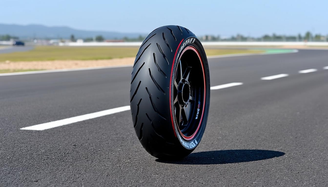 découvrez le bridgestone racing battlax v03, le nouveau pneu slick hypersport conçu pour offrir une adhérence maximale et battre les records de vitesse sur circuit.