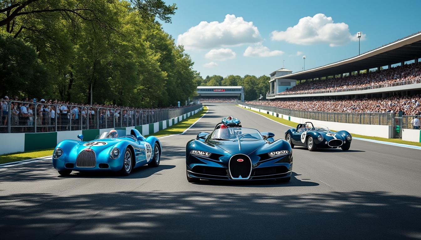 Circuit Bugatti : Six décennies d'histoire emblématique au Mans ...