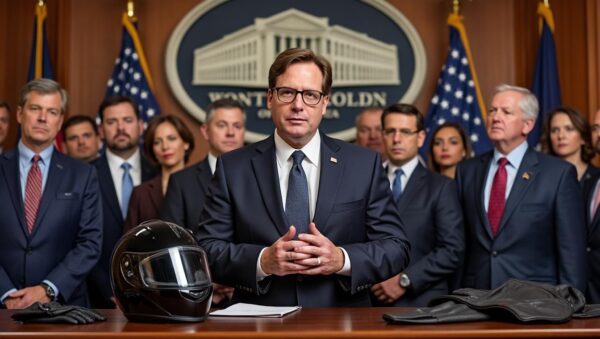 le sénateur gary peters propose une loi bipartisane visant à améliorer la formation à la sécurité des motocyclistes, renforçant ainsi la protection des conducteurs sur les routes.