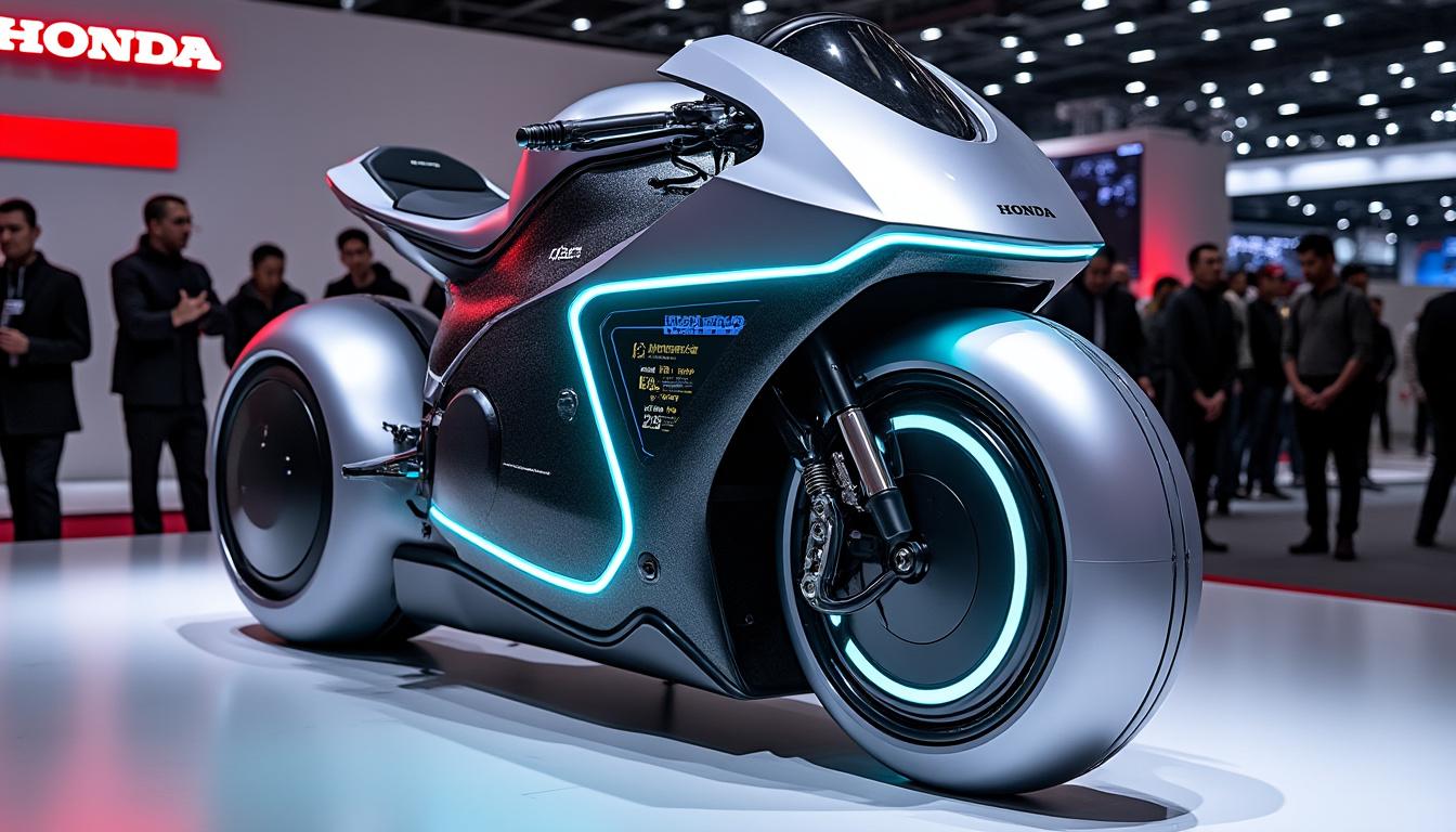 découvrez en vidéo les dernières innovations des motos honda 2026 présentées à l'eicma de milan, un aperçu exclusif des nouveautés et technologies qui révolutionnent le monde de la moto.