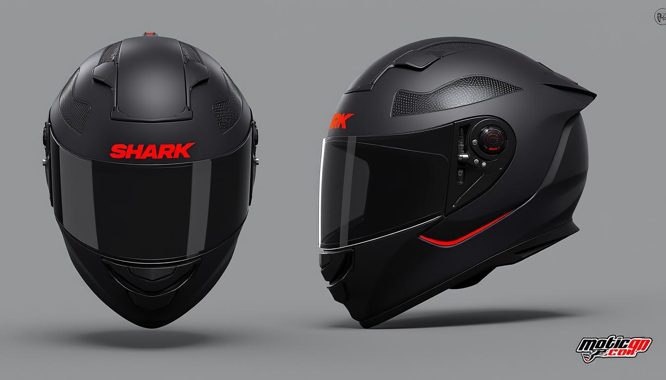 découvrez la première collection exclusive shark x motogp, fruit d'une collaboration officielle alliant style et performance pour les passionnés de moto.
