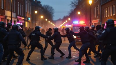 violences après un accident de moto dans l'oise : tensions et confrontations entre jeunes et gendarmes suite à l'incident.
