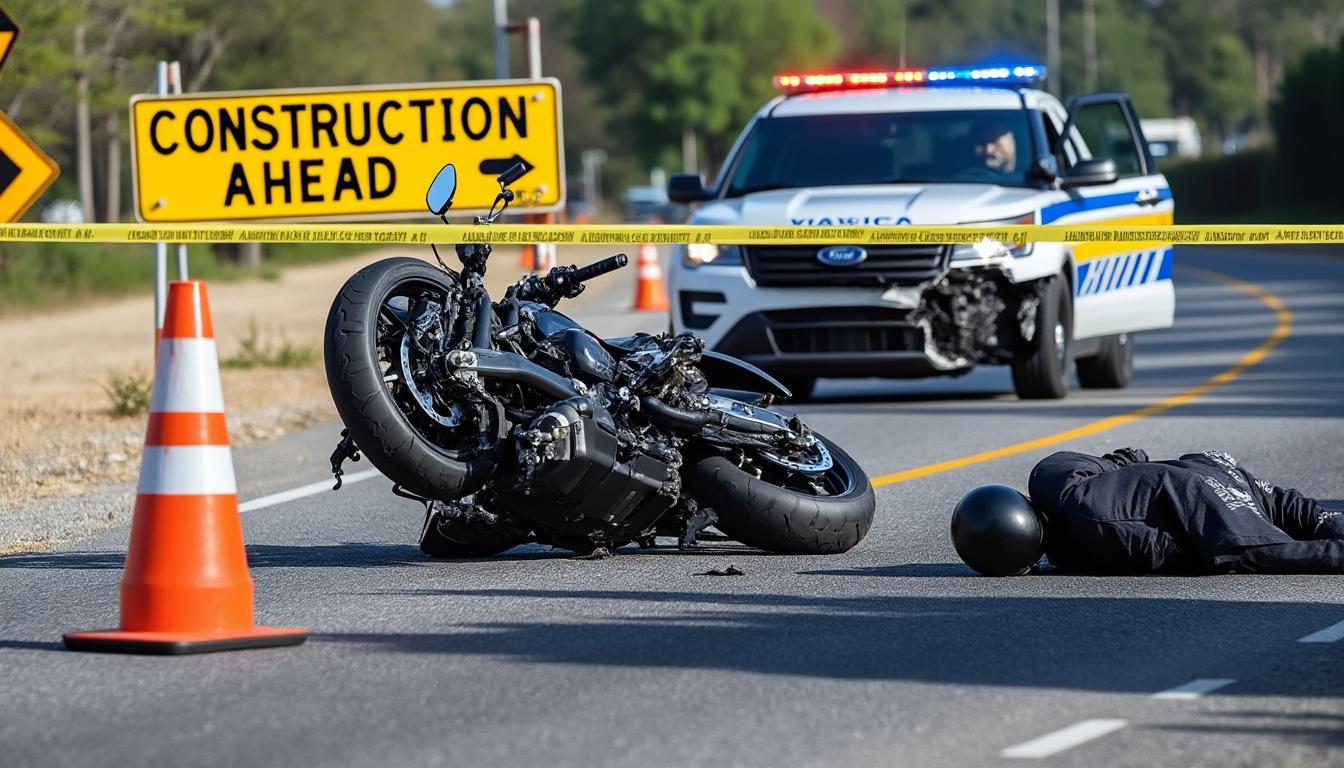 un accident de moto près d’eu fait un passager blessé après une collision avec un panneau de signalisation. découvrez les circonstances de cet incident et les conséquences.