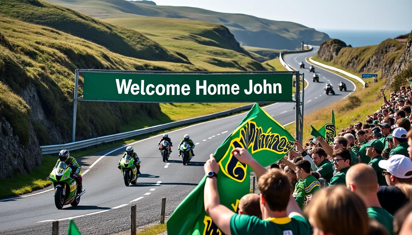 découvrez l'entretien exclusif avec john mcguinness, la légende indétrônable du tourist trophy, qui se livre sur sa carrière, ses défis et sa passion inébranlable pour la course.