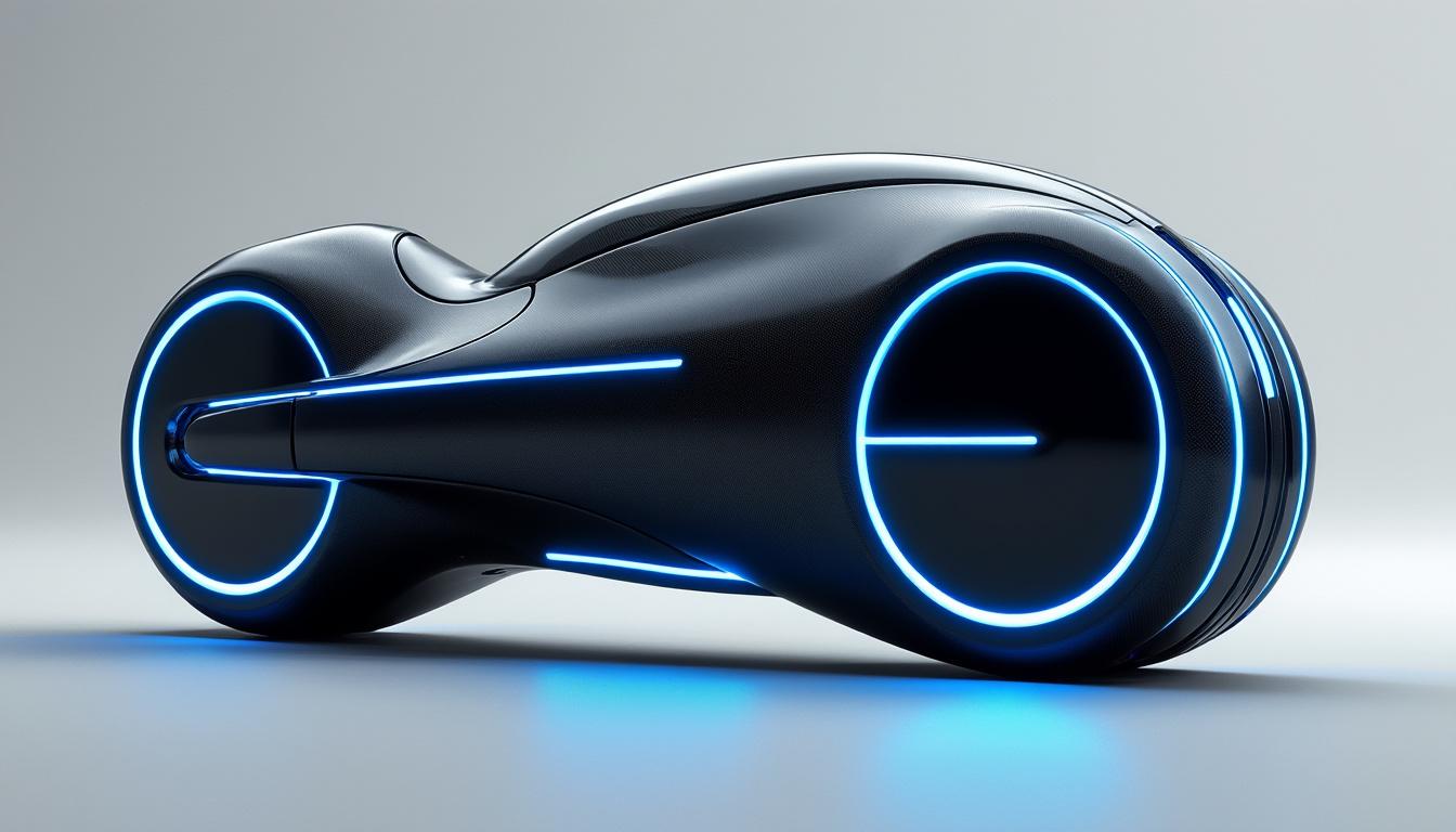 découvrez la nouvelle moto futuriste de honda, un vaisseau spatial électrique sans moteur visible, illustrant la stratégie révolutionnaire de la marque en chine.