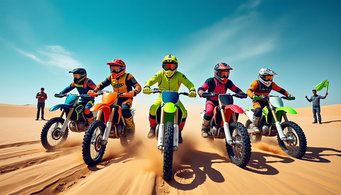 découvrez l'expérimentation innovante d'une nouvelle méthode de départ en moto sur sable à loon et analysez les résultats obtenus lors de cette expérience unique.