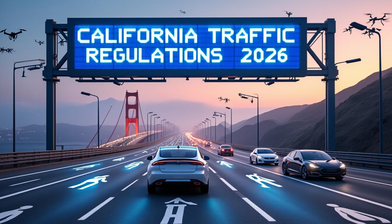 découvrez les nouvelles lois en californie dès 2026, incluant l'évolution des limitations de vitesse, la réglementation des vélos électriques et d'autres changements importants.