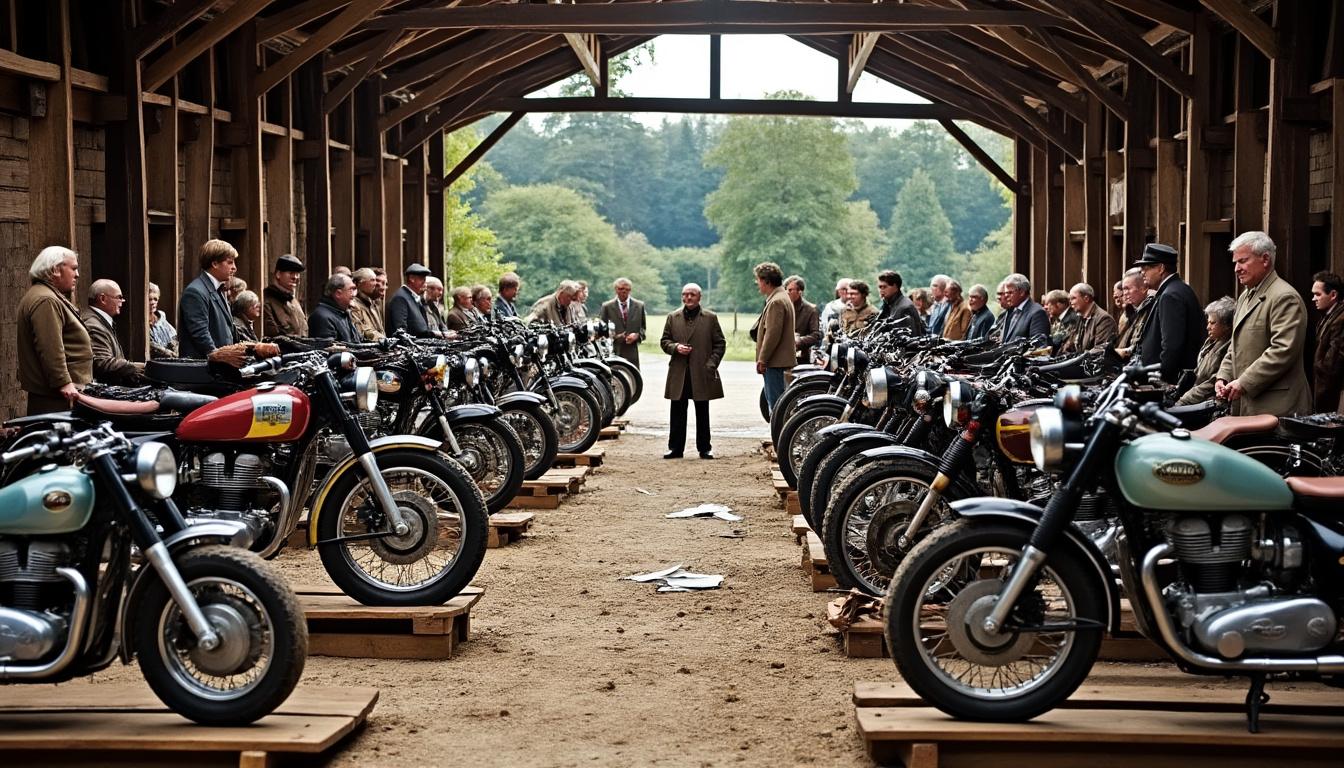 osenat organise une vente exceptionnelle de motos le 15 décembre à fontainebleau (77). découvrez des modèles rares et collectionnez les meilleures motos lors de cet événement unique.
