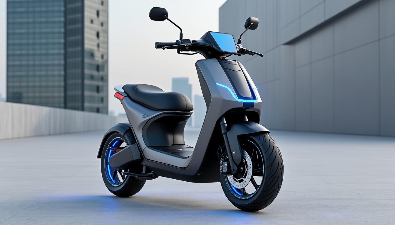 découvrez le nouveau scooter électrique compact de pink, la marque française innovante alliant design moderne et performance écologique.
