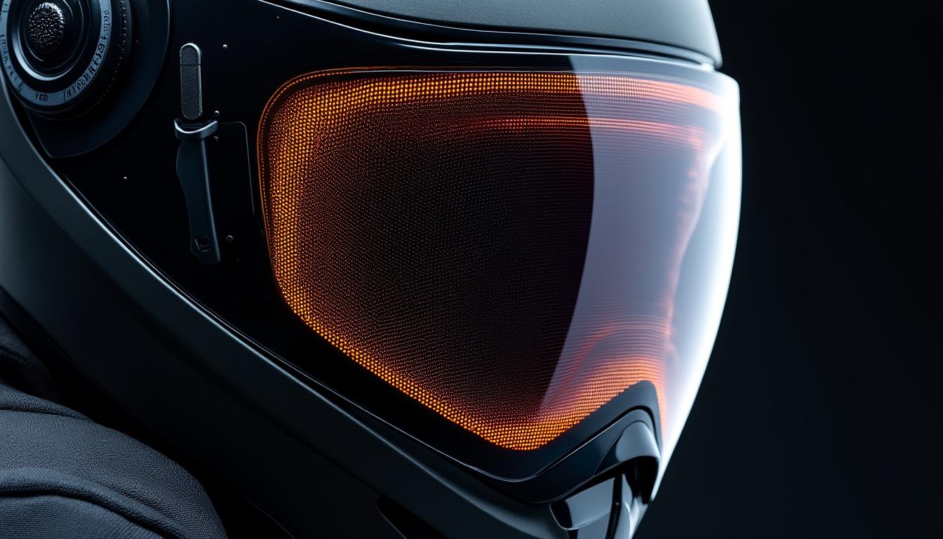 découvrez shoei e:drylens, l'innovation révolutionnaire qui transforme la visière électronique pour une expérience de conduite optimale et sans buée.