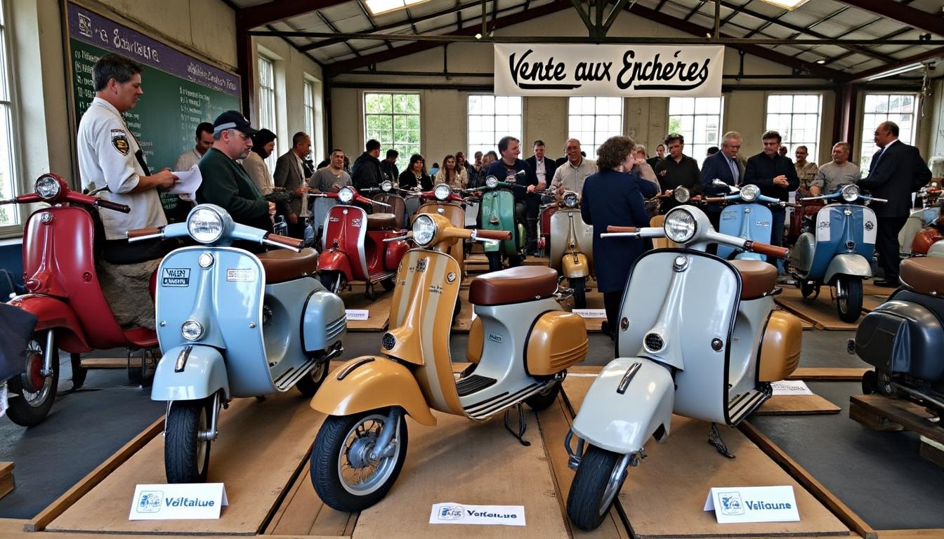 découvrez 136 lots exceptionnels de solex et ses variantes mis aux enchères le 6 décembre à corbeil-essonnes (91). une occasion unique pour les passionnés de retrouver des modèles rares et authentiques.