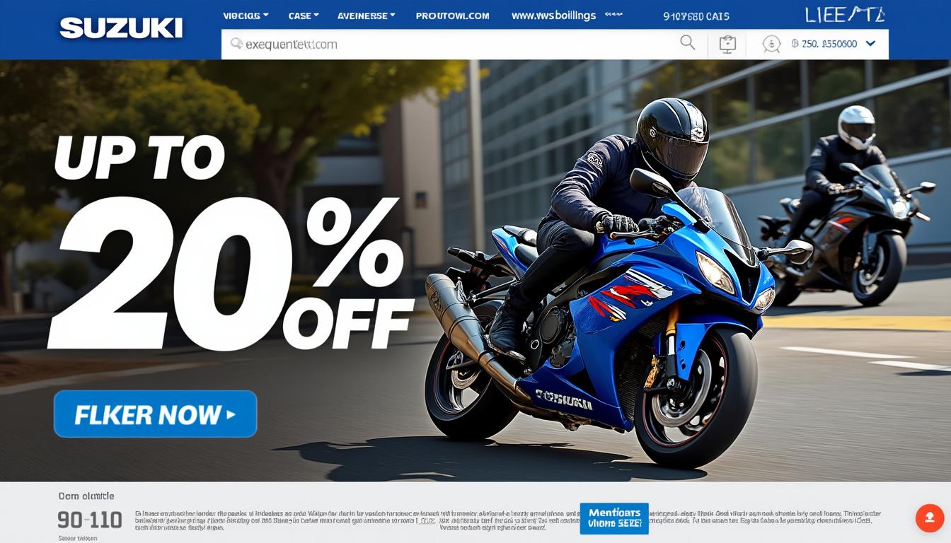 profitez des nouvelles réductions exclusives sur tous les modèles suzuki. offres limitées pour découvrir la qualité et la performance à prix réduit.