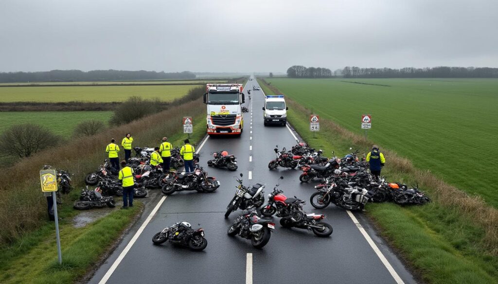 un adolescent de 16 ans décède tragiquement dans une collision entre sa moto et un camion près de caen. découvrez les circonstances de cet accident dramatique.