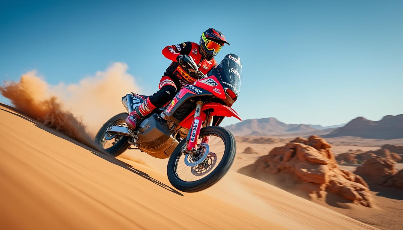 dakar : brabec remporte l'étape avant la pause stratégique, consolidant sa position dans la course.