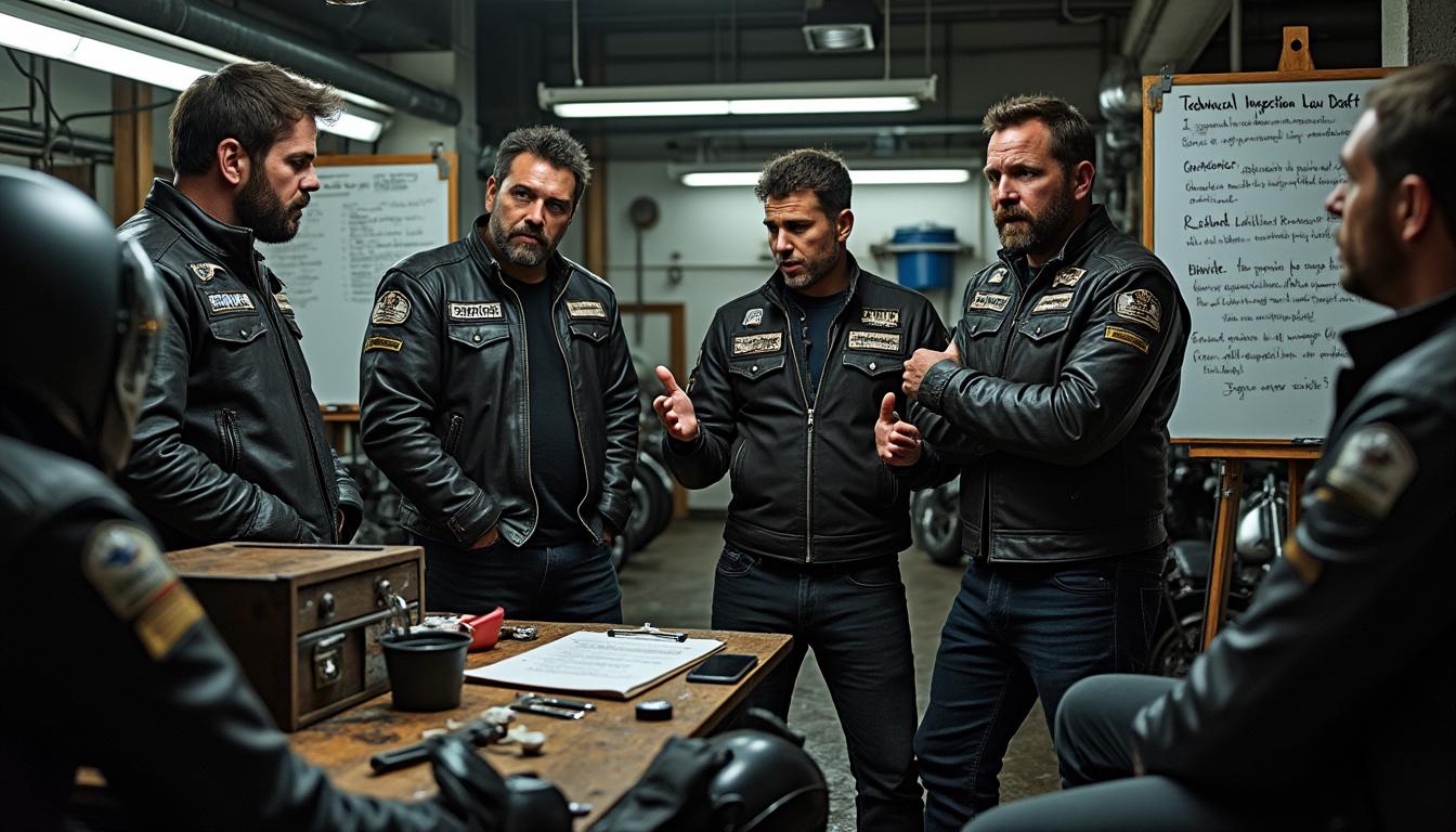 david lisnard dénonce la nouvelle règle du contrôle technique moto, soulignant que la bureaucratie persiste sans pause, même pendant les fêtes.