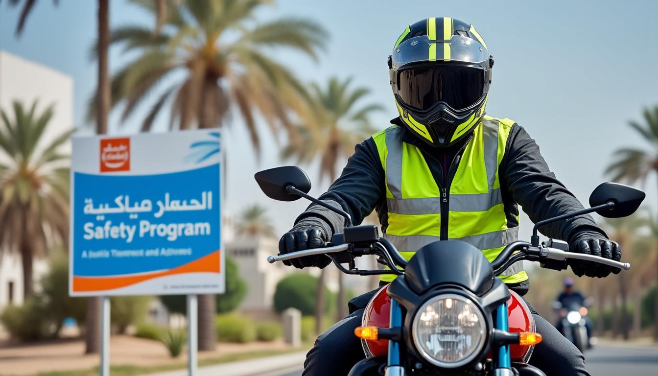 la police d'ajman sensibilise les motards à l'importance de la sécurité routière et rappelle leurs obligations légales pour garantir une conduite responsable et sécurisée.