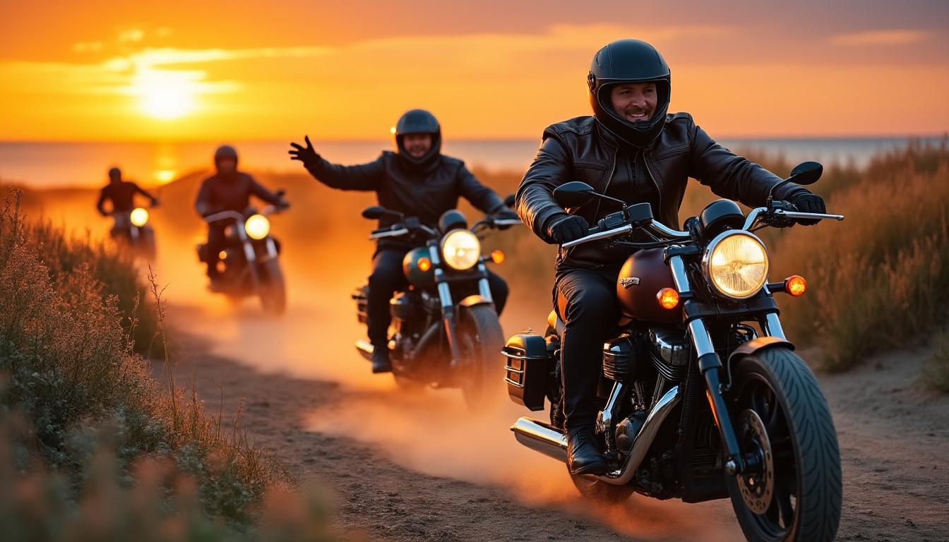 les motards vendéens invitent tous les passionnés de moto à les rejoindre pour une aventure unique et conviviale au cœur de la vendée.