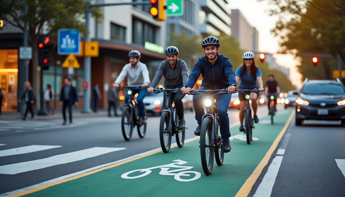 découvrez comment la popularité croissante des vélos électriques en californie conduit à l'adoption de nouvelles lois de sécurité pour protéger les cyclistes et promouvoir une mobilité durable.