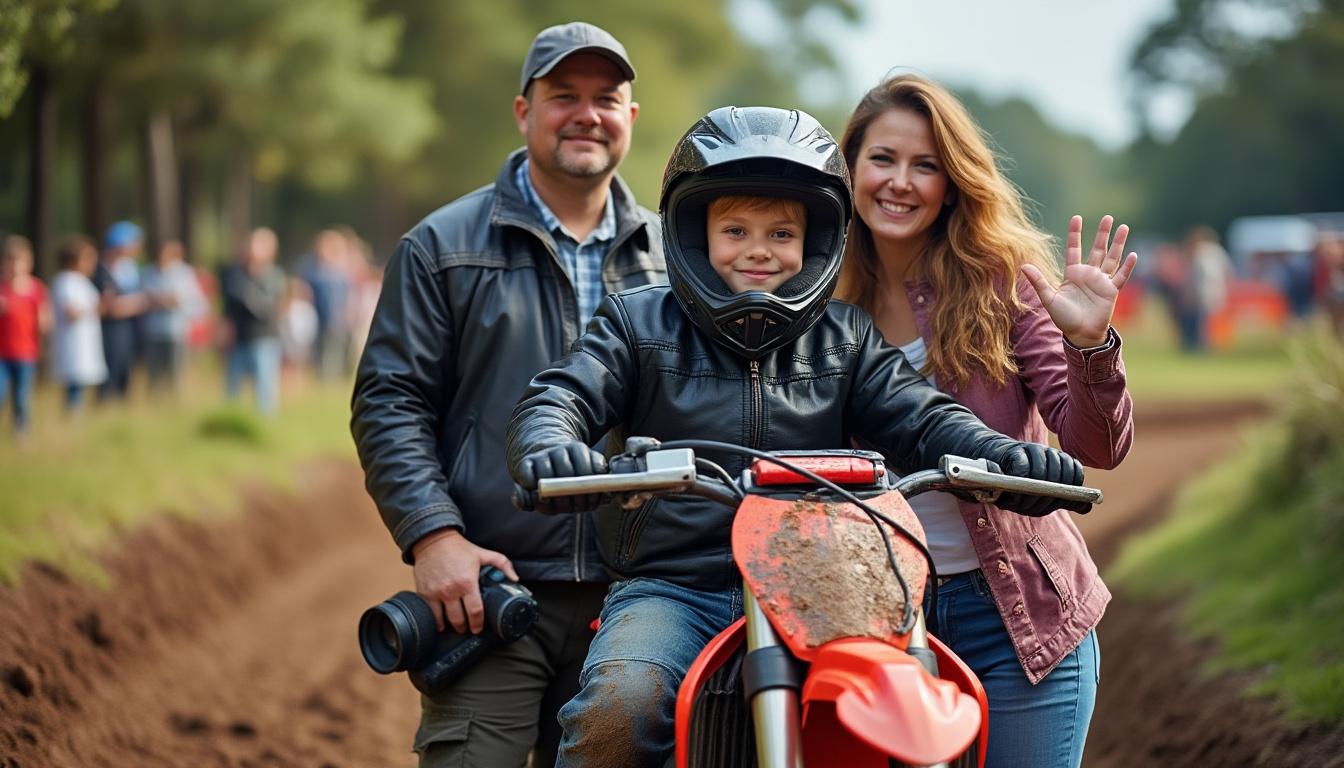 découvrez l'histoire de marius, prodige de 8 ans de la sarthe, prêt à relever de nouveaux défis avec sa moto flambant neuve pour cette nouvelle saison de compétition.