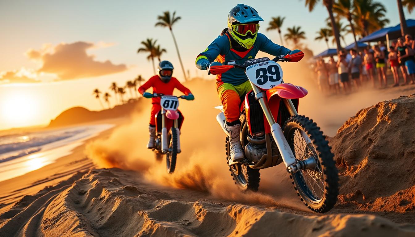 un pilote normand a été sérieusement blessé lors du championnat de france des sables à grayan. découvrez les détails de cet accident survenu pendant la compétition de moto.