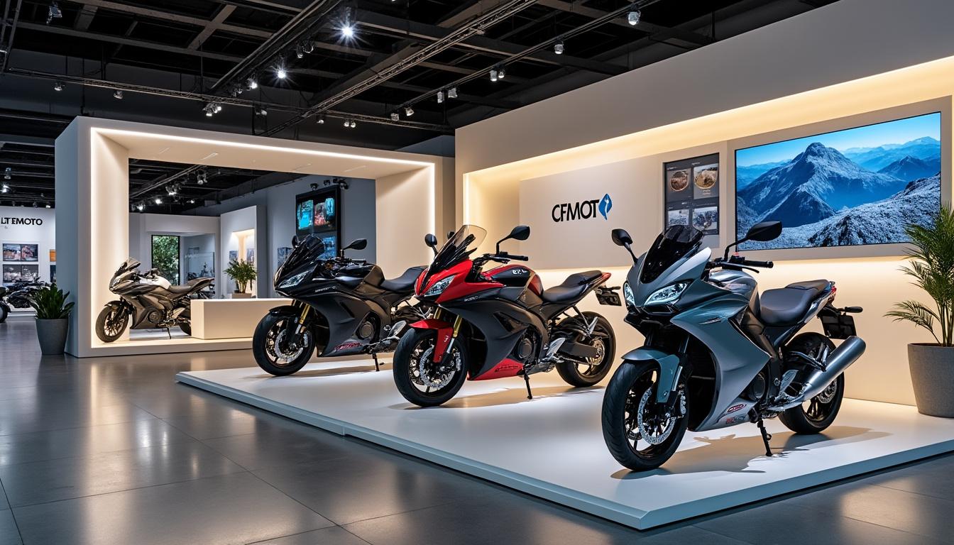 Salon : Découvrez les innovations de la CFMoto 1000MT-X - Motard En Balade