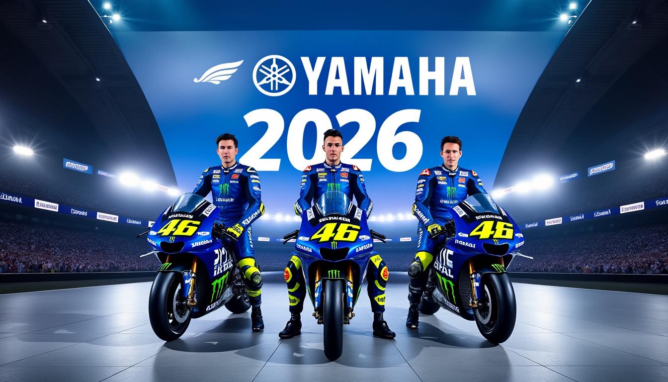 découvrez la nouvelle révolution v4 de yamaha, conçue pour dominer la saison motogp 2026 avec performances et innovation.