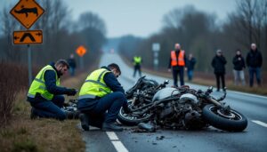 un adolescent de 16 ans perd tragiquement la vie dans une collision entre deux motos près de lens. découvrez les détails de cet accident dramatique.