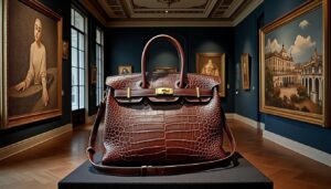découvrez au musée de bordeaux une collection exceptionnelle regroupant des sacs en peau de caïman et des disques imprégnés de cocaïne, une exposition unique qui mêle art et controverse.