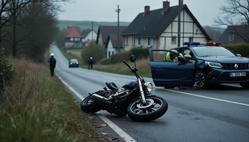 accident mortel à gaël : un motard prioritaire perd la vie, l'automobiliste responsable jugé et condamné deux ans après les faits.