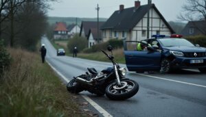 accident mortel à gaël : un motard prioritaire perd la vie, l'automobiliste responsable jugé et condamné deux ans après les faits.