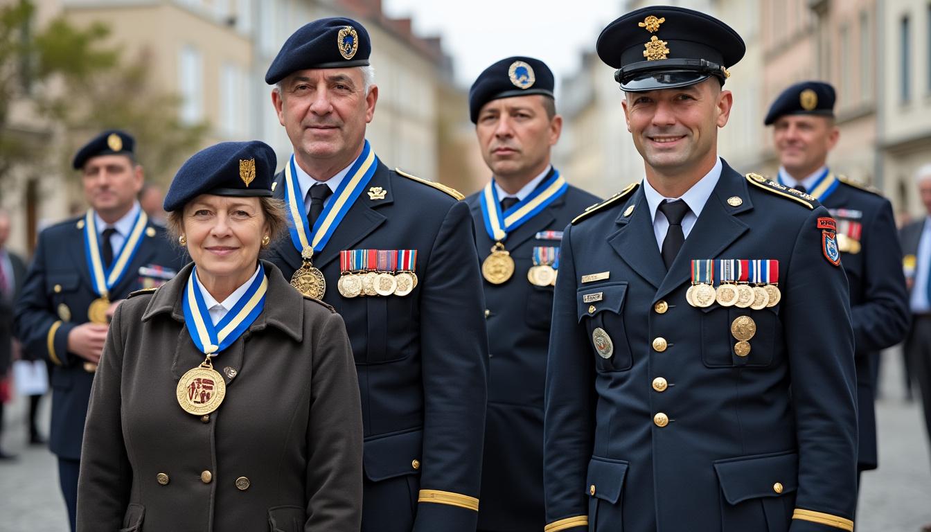 découvrez la cérémonie du 19 mars à brossac où une médaille a été décernée en reconnaissance d'un accomplissement remarquable.