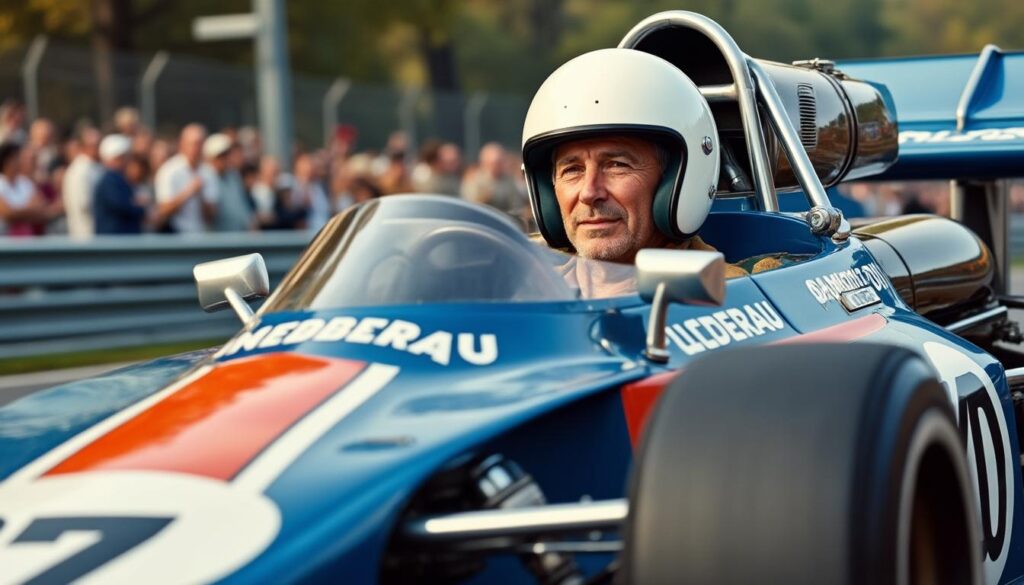 découvrez julien fébreau, la voix emblématique de la f1, qui prendra le volant d'une monoplace lors du grand prix de france historique, un événement unique alliant passion et histoire de la course automobile.