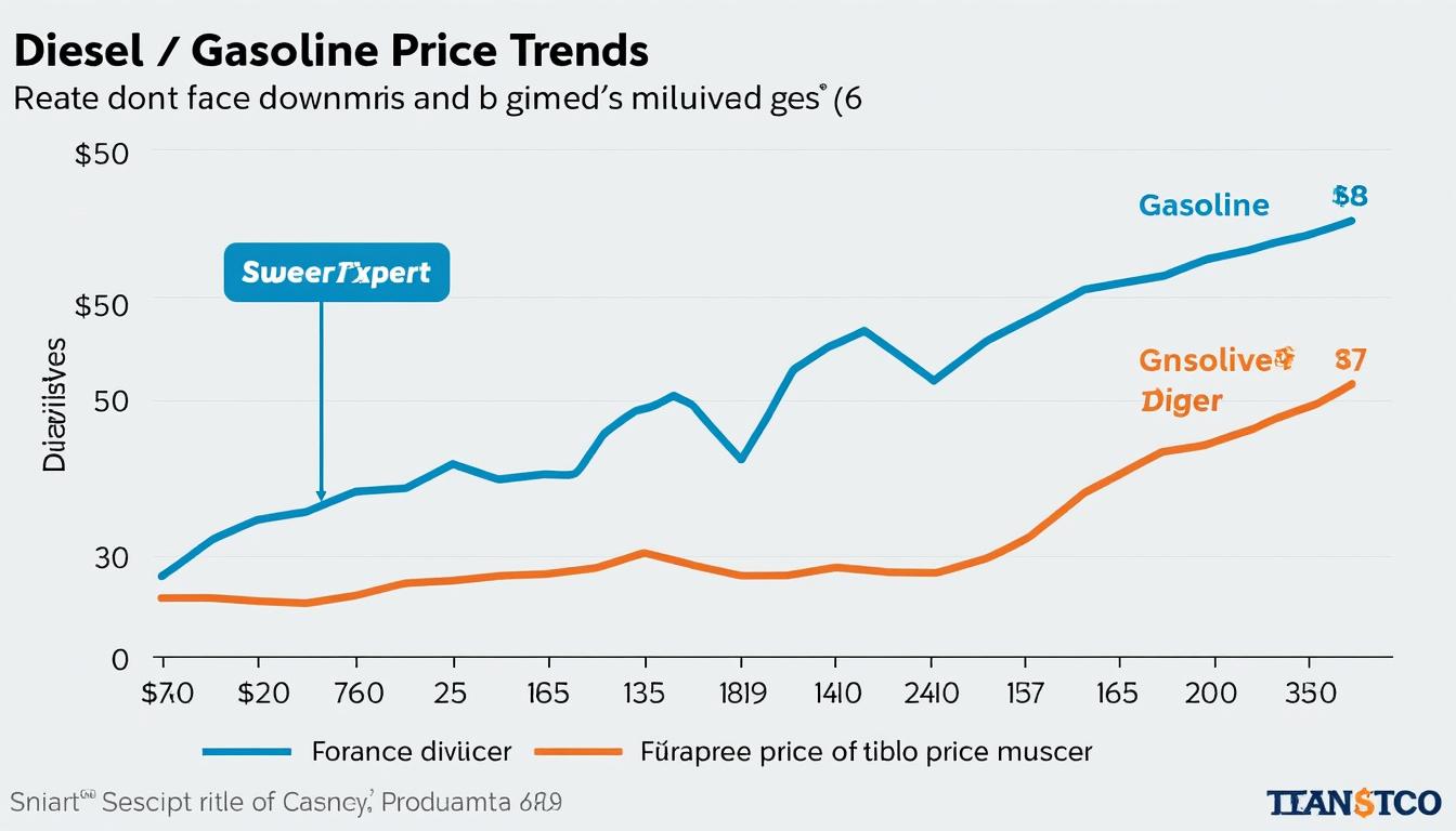 découvrez comment le prix du gazole a augmenté de 8 centimes en une semaine, dépassant celui de l'essence et impactant le marché des carburants.