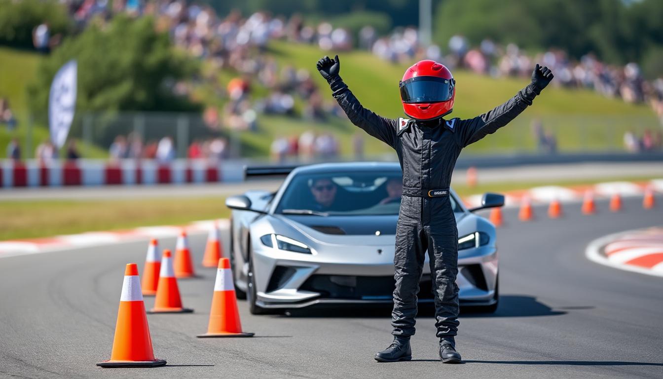 découvrez l'histoire inspirante de louis, passionné de slalom automobile, qui réalise enfin son rêve en prenant le départ cette année avec une détermination invincible.