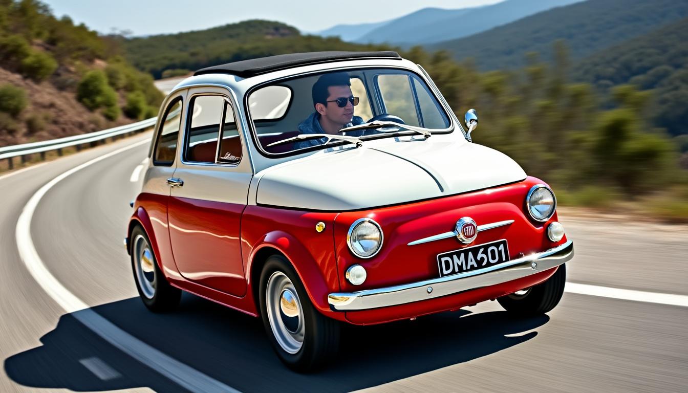 découvrez la fiat 600 équipée d'un moteur essence de 100 ch et d'une boîte manuelle, offrant une expérience de conduite dynamique et agréable.
