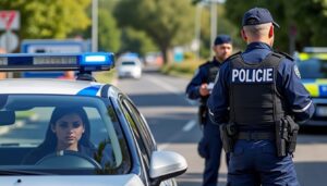 les gendarmes sensibilisent les futurs conducteurs aux dangers de la route en les interpellant pour mieux prévenir les risques au volant.