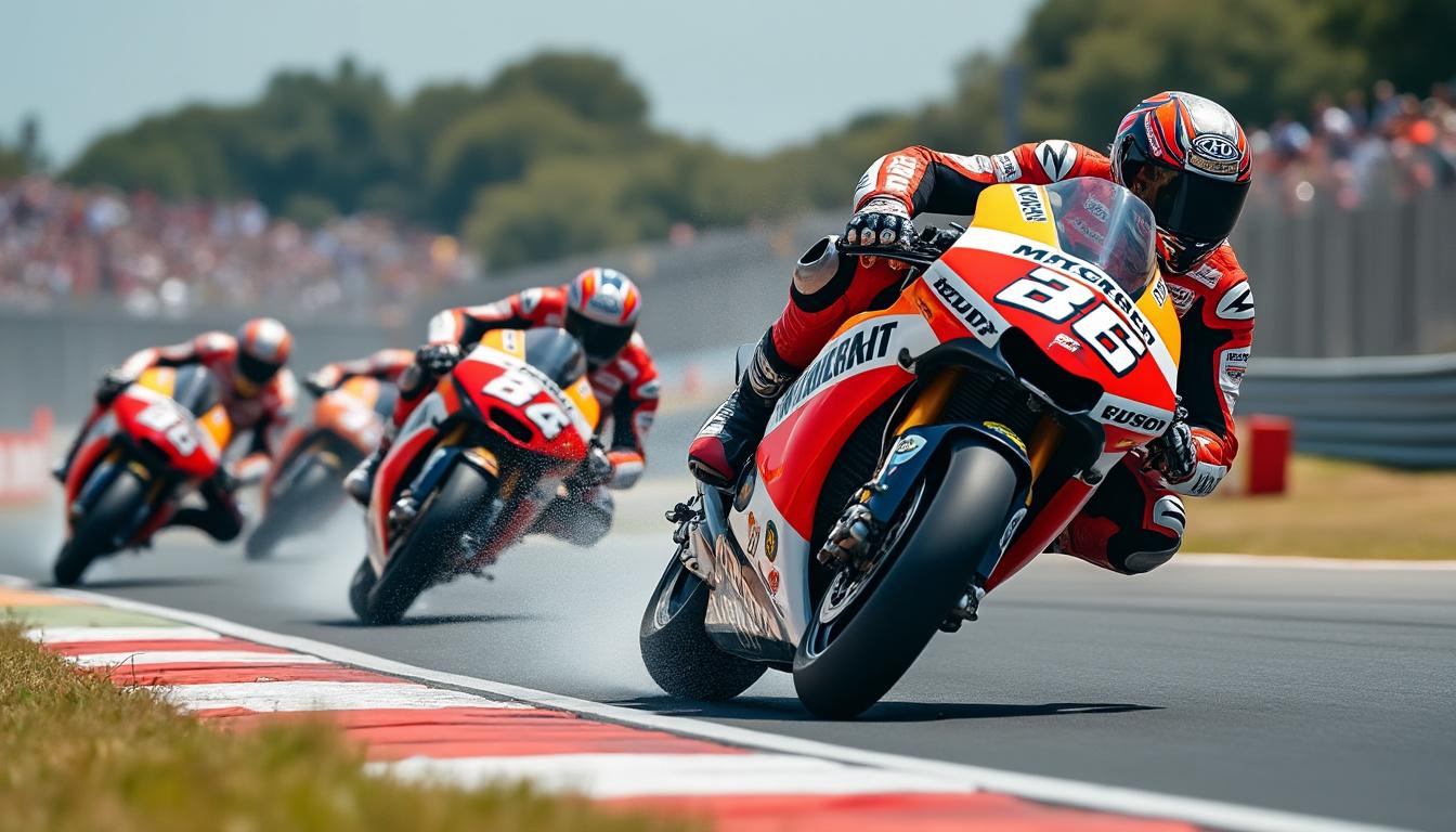 découvrez pourquoi marc marquez a été sanctionné après avoir causé la chute de di giannantonio lors du sprint du grand prix de motogp. analyse et réactions.