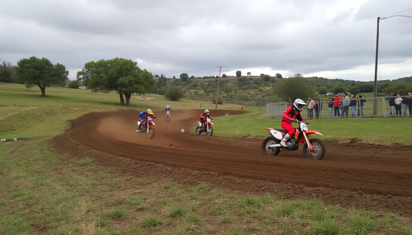 découvrez l'ouverture du championnat de bretagne de motocross à hénon le 5 avril, où près de 300 pilotes passionnés s'affronteront pour la victoire.