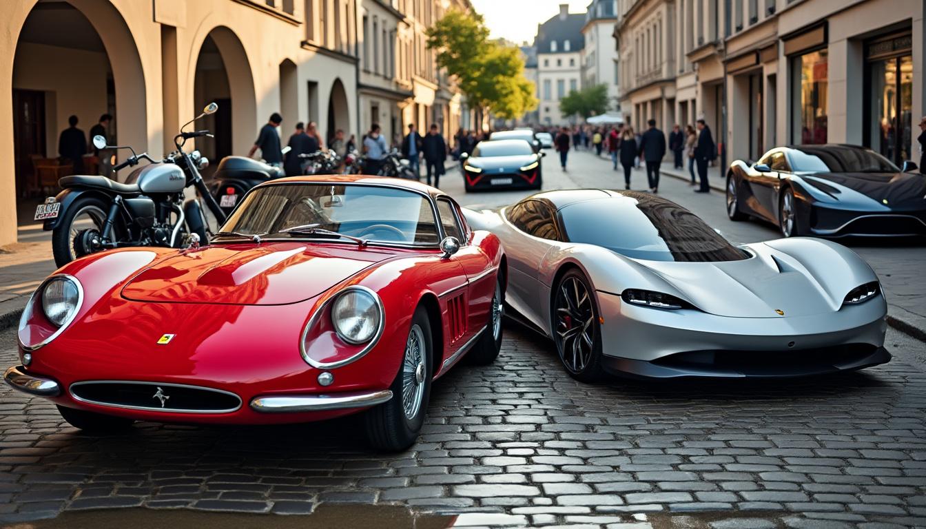 découvrez l'événement exceptionnel des gentlemen drivers à hennebont, rassemblant près de 500 véhicules et motos pour une célébration unique de la passion automobile.