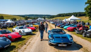 découvrez l'événement des gentlemen drivers à hennebont, où près de 500 véhicules et motos historiques se sont réunis pour une journée exceptionnelle de passion et d'élégance automobile.
