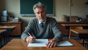 près de lyon, un professeur fait face à des menaces inquiétantes et décide de porter plainte pour assurer sa sécurité et faire valoir ses droits.